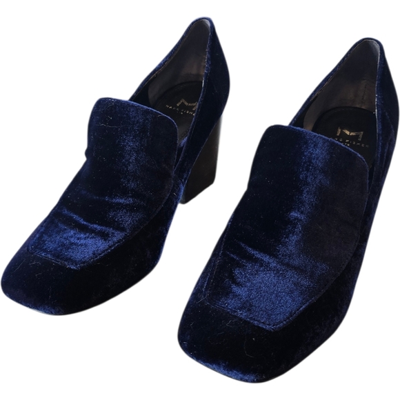 Marc Fisher Shoes - Marc Fisher LTD Marlo Blue Velvet Pump Loafers 9